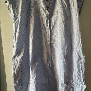 Loft Pin Striped Dress